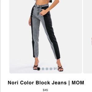 Adika Color Block Jeans